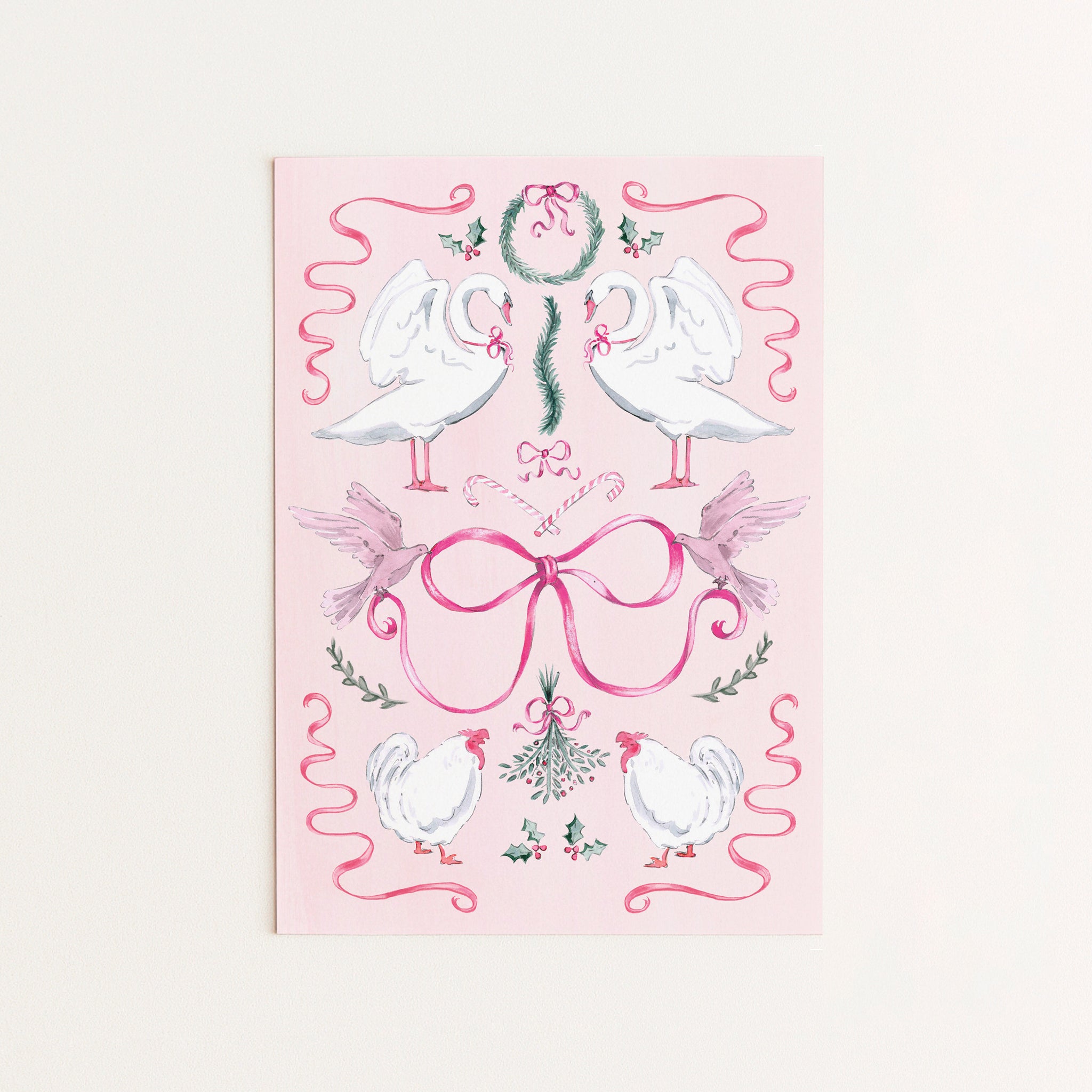 Twelve Days of Christmas Card