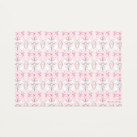 12 Days of Christmas Wrapping Paper Sheet